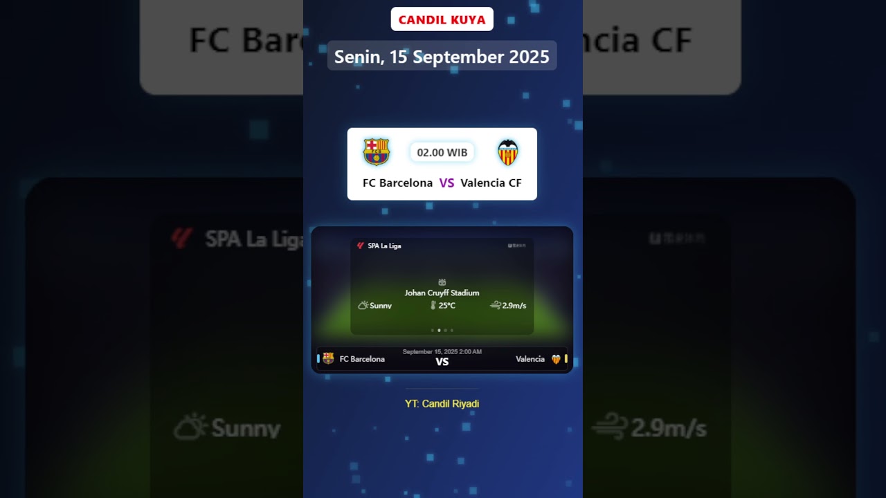 FC Barcelona vs Valencia CF: La Liga Head-to-Head Live Scores