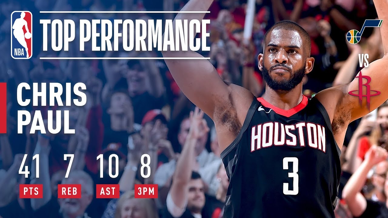 Chris Paul Scores Playoff CAREER HIGH 41 Points