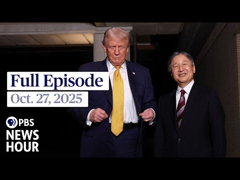 PBS News Hour West live episode, Oct. 27, 2025