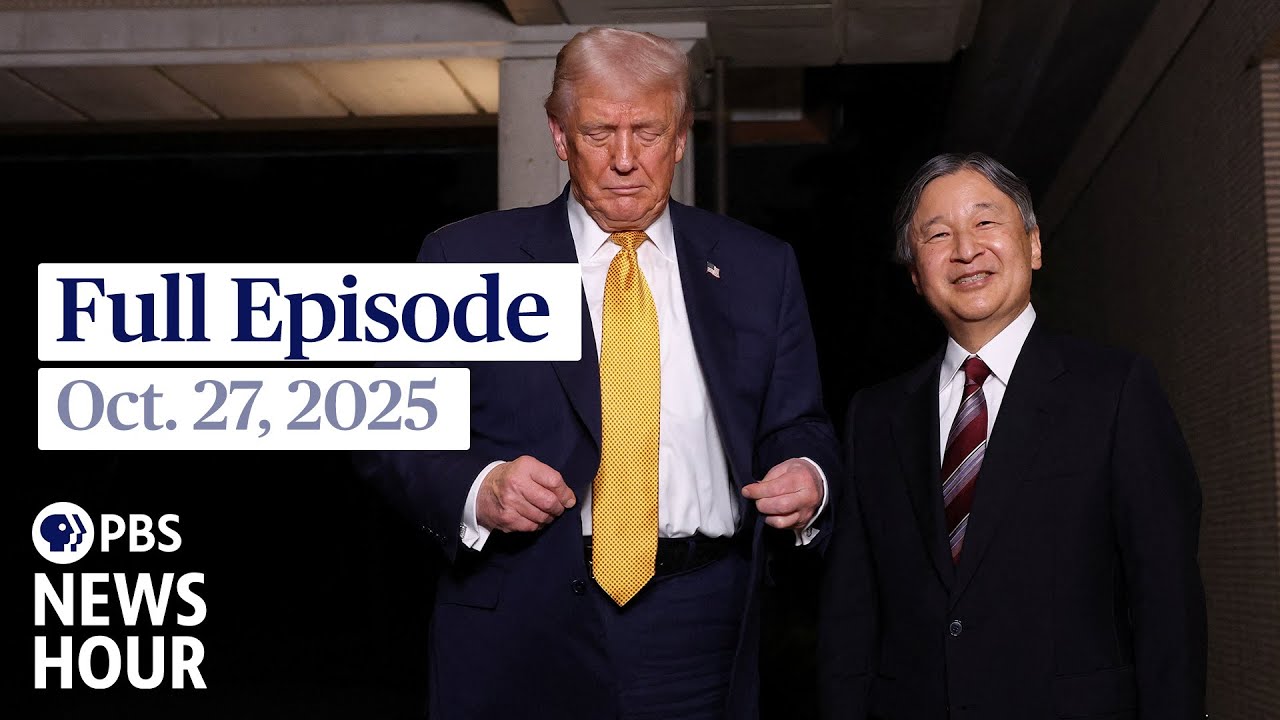 Watch PBS News Hour West Live β October 27, 2025 π°