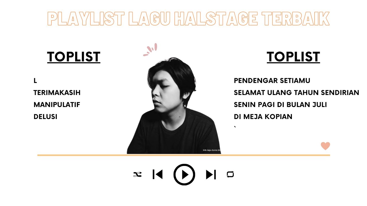 🎶 Playlist Lagu Terbaik Hal | Full Album Terbaru dan Terpopuler
