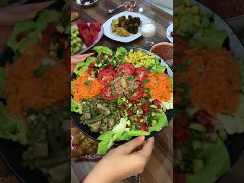 مائدة رمضانيّة😋😋توحّشنا #رمضان😍