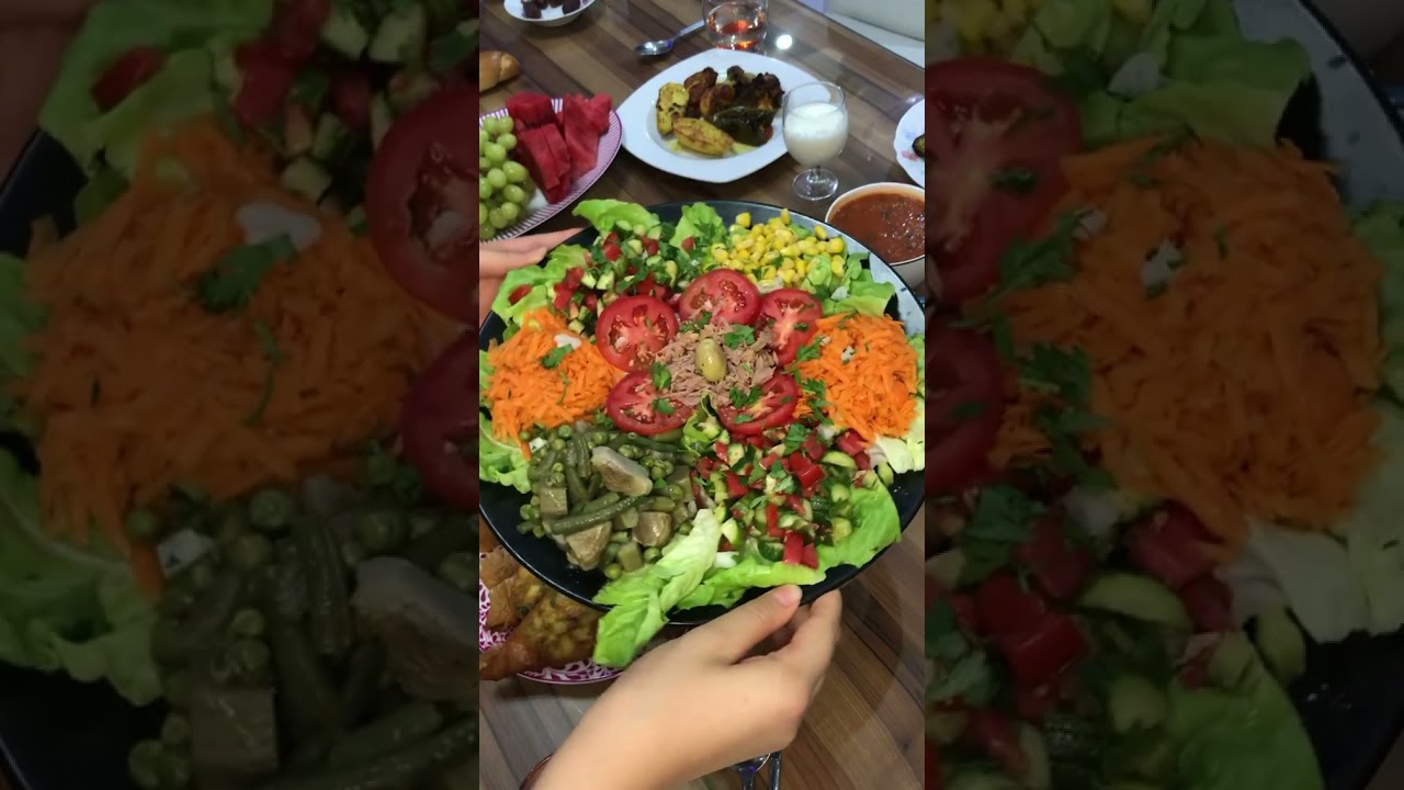 مائدة رمضانية شهية مع نكهات تونسية أصيلة 🍽️