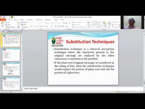 Substitution techniques by nirmala