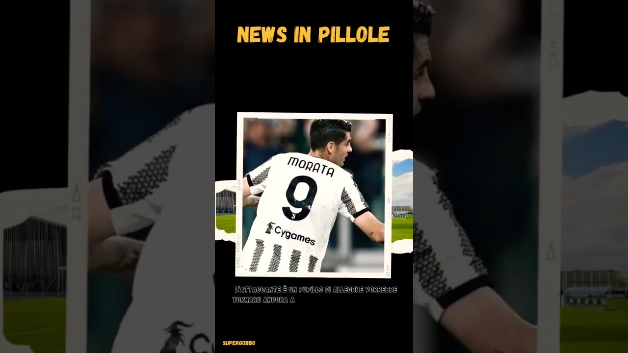 Morata Juve, la rivelazione: " Vuole tornare a casa sua".