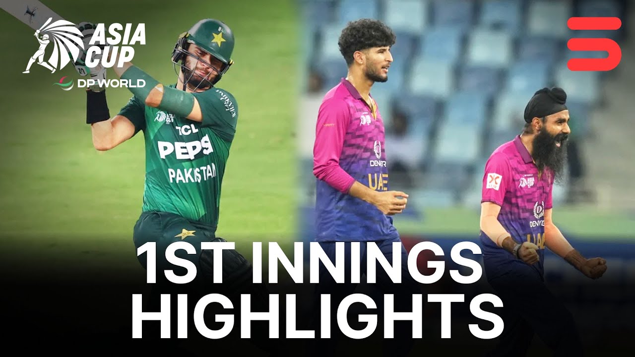 Pakistan vs UAE 1st Innings Highlights | Asia Cup 2025