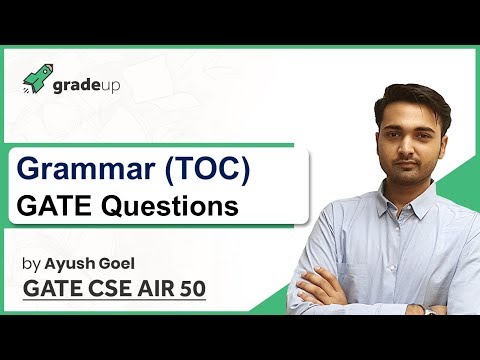 Grammar TOC/Theory of Computation GATE Questions with Answers | Regular, Linear, Reduced, Ambiguous