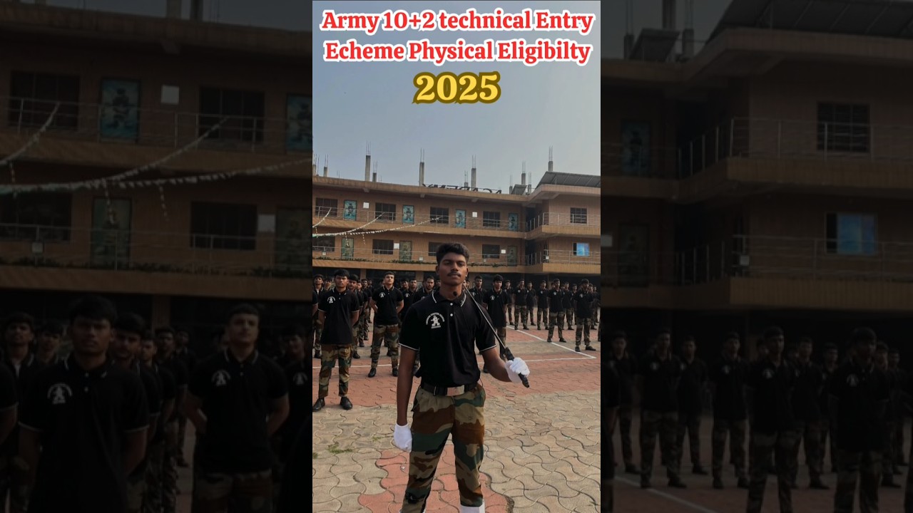 Army 10+2 TES Physical Eligibility Criteria 📝
