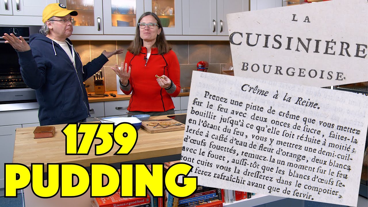 260-Year-Old Crème à la Reine Recipe 🍰