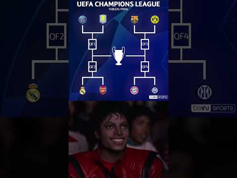 🏆⚡️ Champions League - Les affiches des 1/4 de finale ! #Shorts