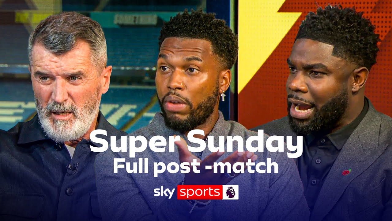 Keane, Sturridge & Richards Analyze Man City 3-0 Liverpool ⚽