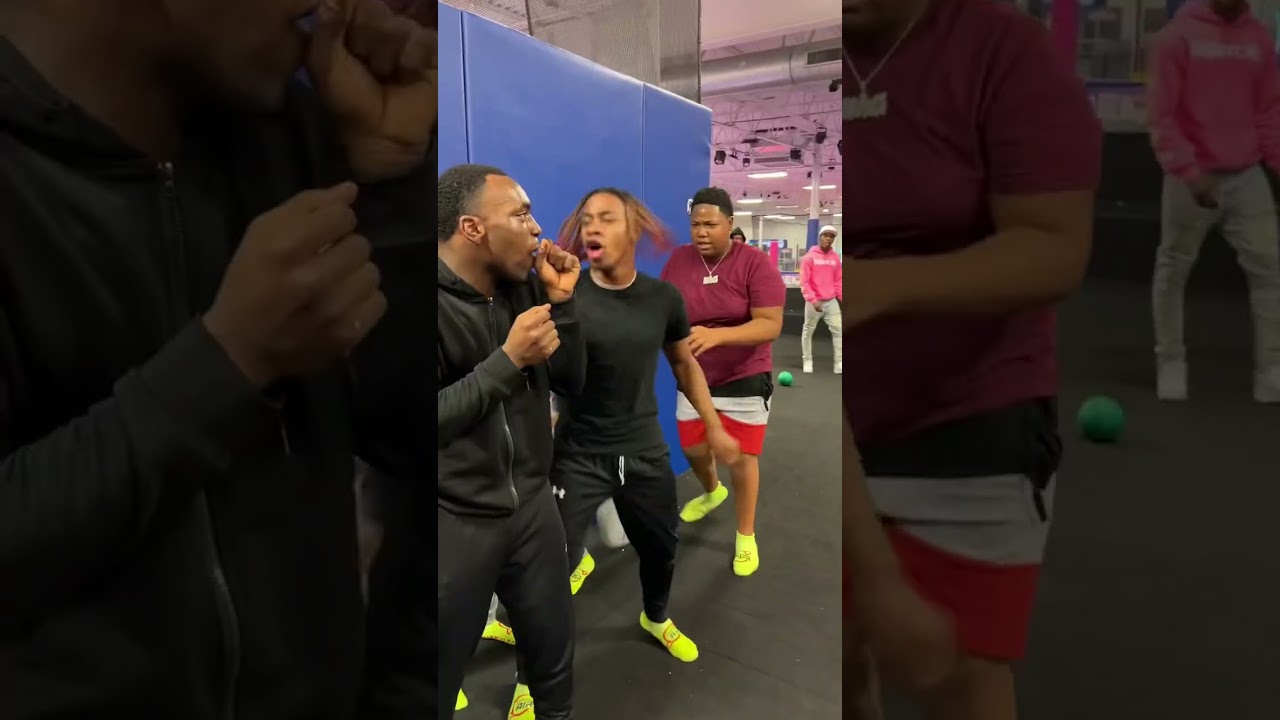 Bully Cuts Line at Trampoline Park π€¬