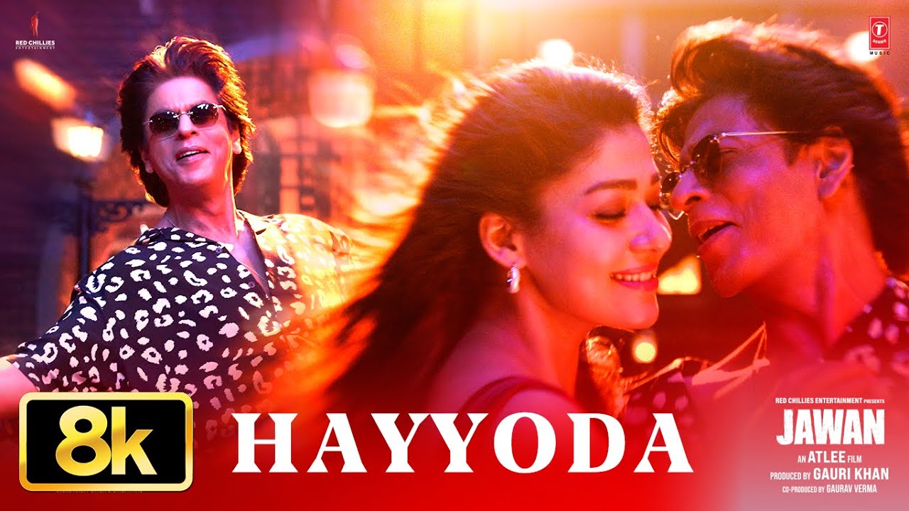 Hayyoda [8K] Video from Jawan | Shahrukh Khan & More