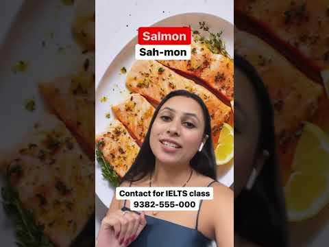 Famous food dishes that are mispronounced.#croissant #lasagna #salmon #pronunciation #ielts #canada