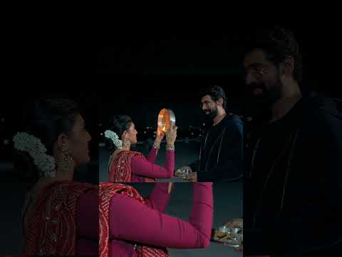 Karwa Chauth โฅ๏ธ #ranadaggubati #miheeka
