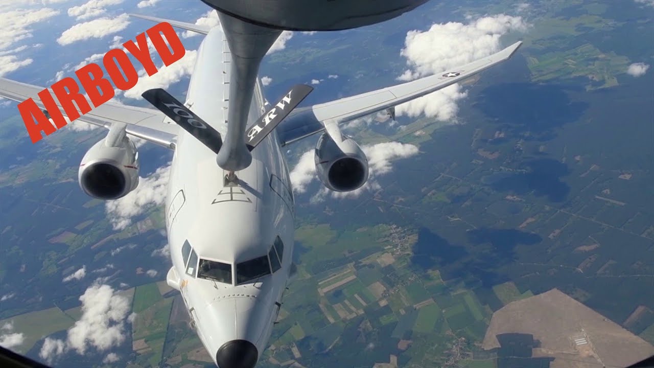 Boeing P-8A Poseidon Conducts Refueling in Poland ๐ต๐ฑ