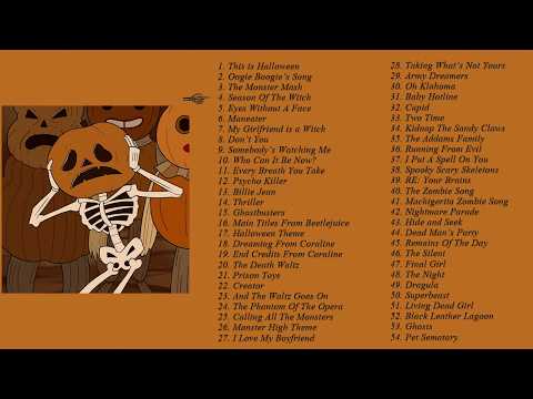 Halloween Playlist | 3 Hours of Halloween Music & Fall Vibes 🎃