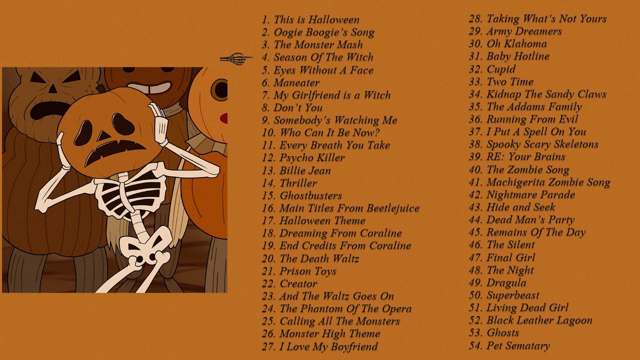 Ultimate Halloween Playlist: 3 Hours of Spooky Songs & Fall Vibes 🎃