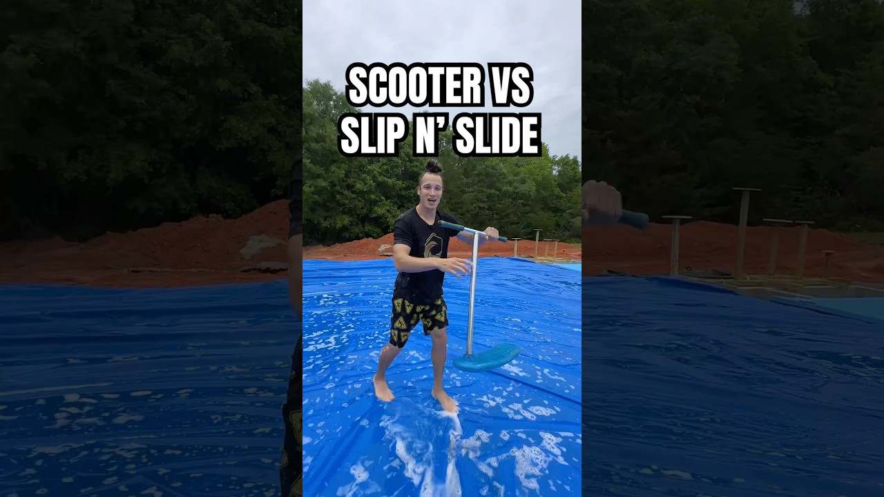 4 Fun Ways to Use a Scooter on a Slip 'n Slide 🚀