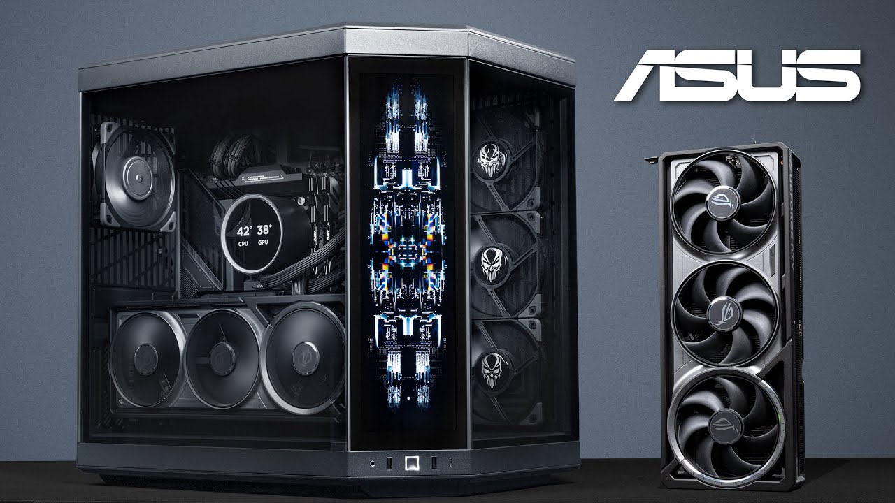 Ultimate All-Black PC Build | RTX 5090 & No RGB