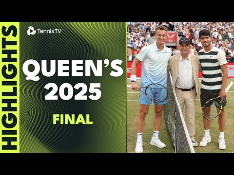 Carlos Alcaraz vs Jiri Lehecka For The Queen's Title! 🏆 | Queen's 2025 Final Highlights