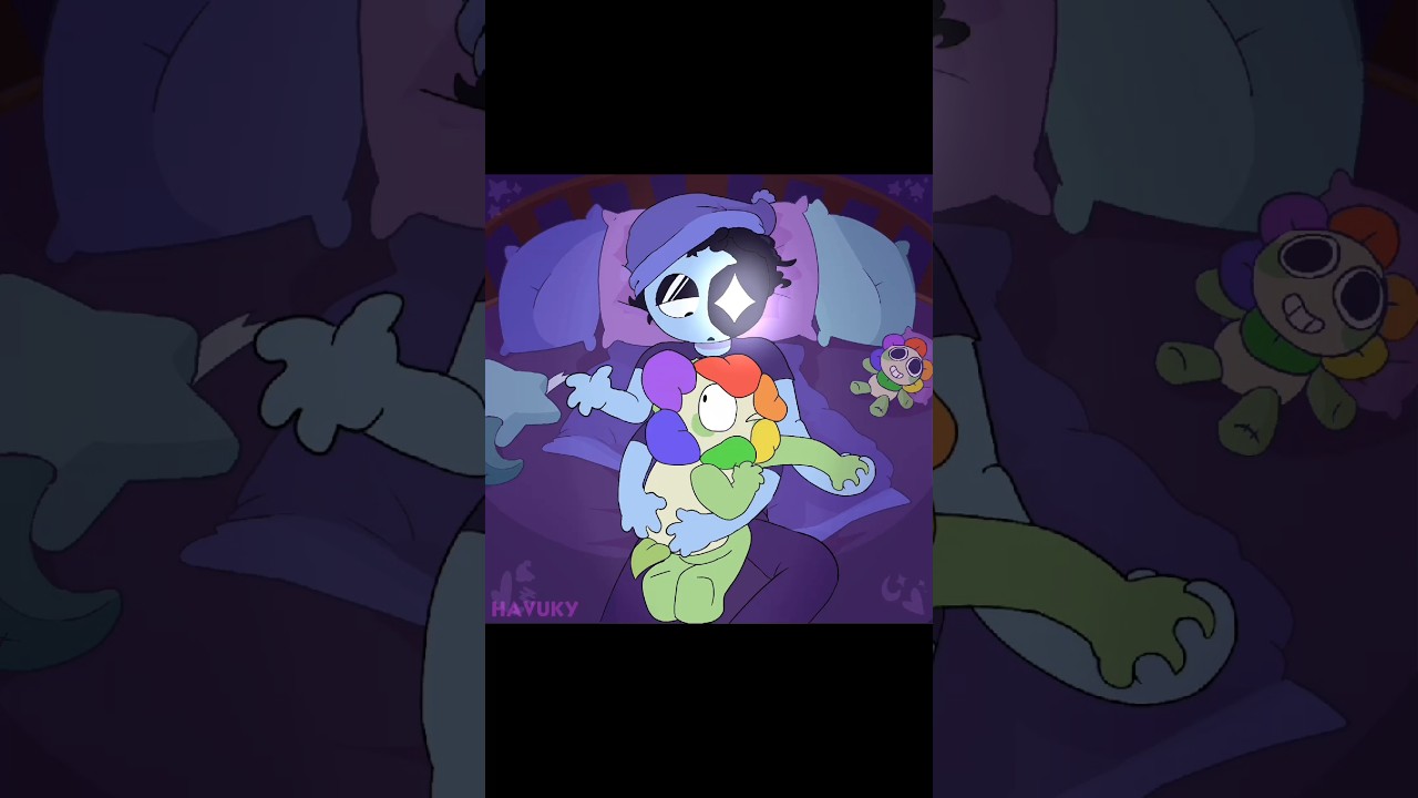 cuddles!!! 🌼🌜 #dandysworld #animation #roblox #art #loop