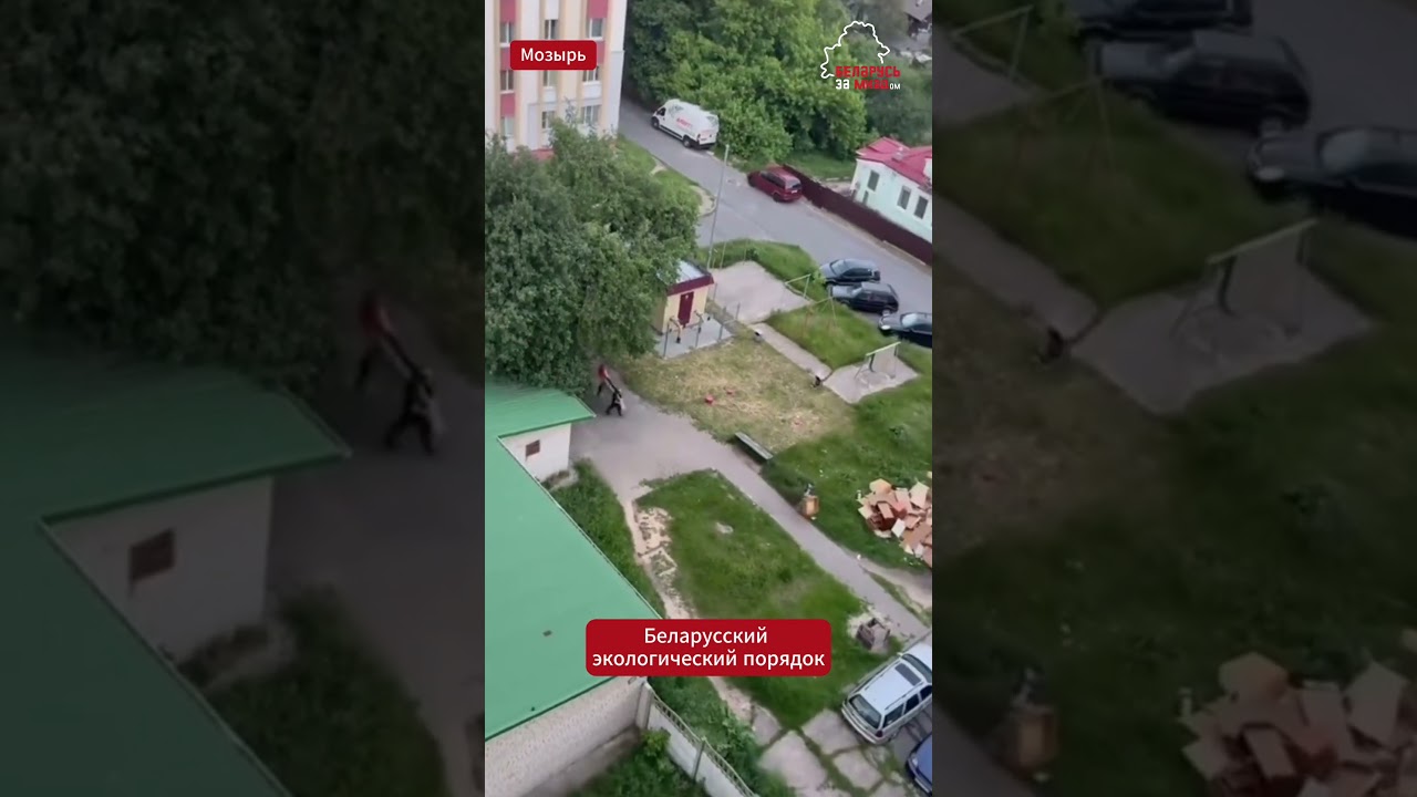 Мозырьский житель заметил экологическую безграмотность соседей 🌱