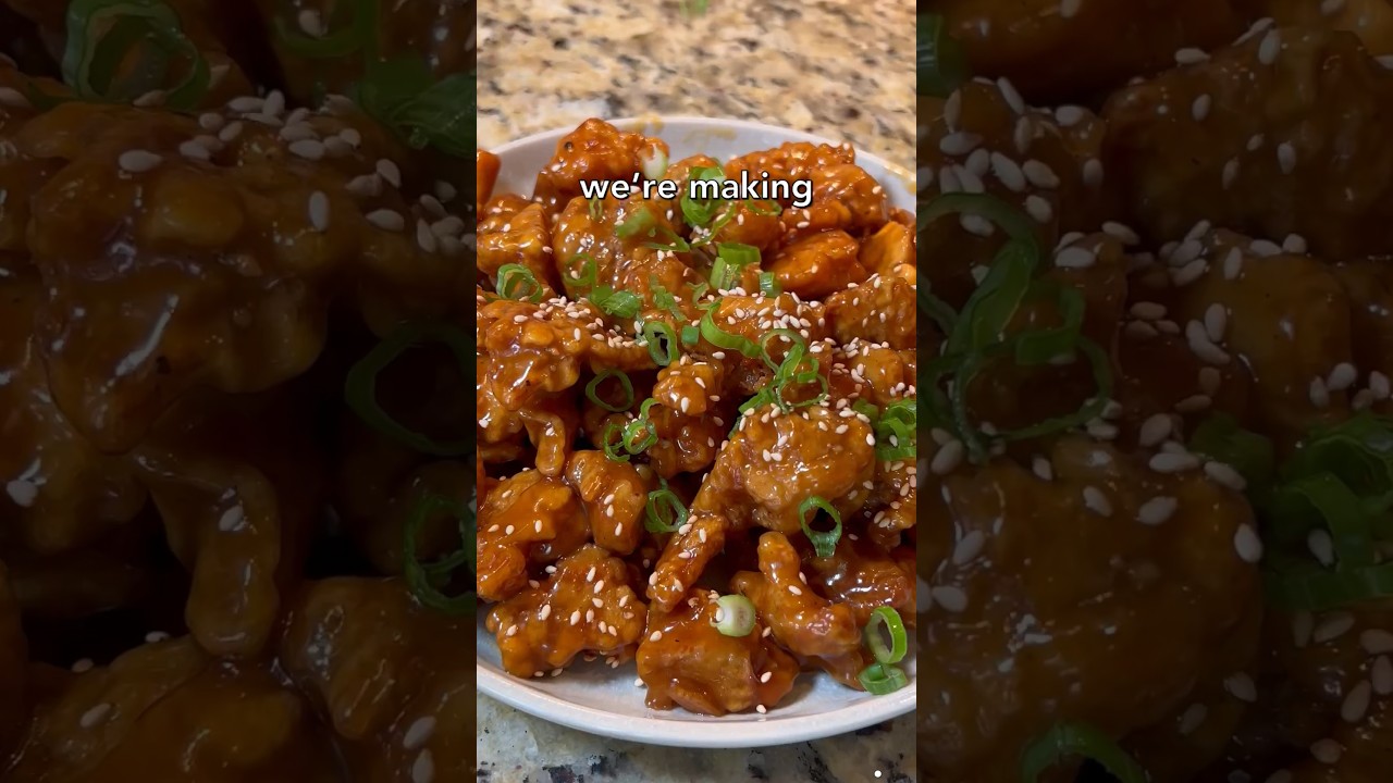 Homemade Orange Chicken 🍊 - Better Than Takeout!
