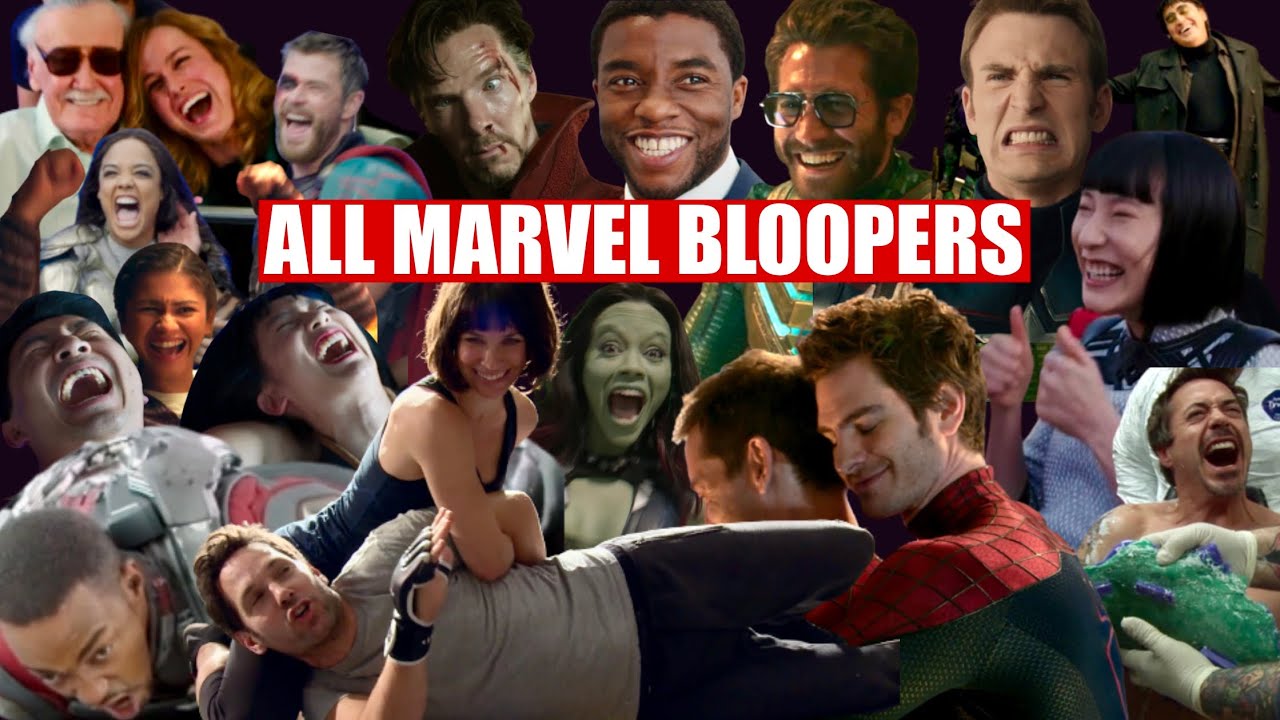 Marvel & MCU Bloopers & Gag Reel Compilation 🎬