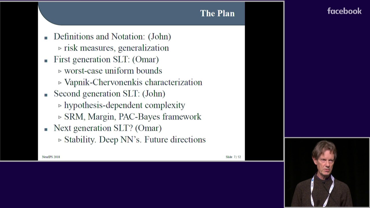 Mastering Statistical Learning Theory: Insights from Shawe-Taylor & Rivasplata at NeurIPS 2018 π
