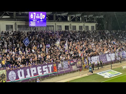 Újpest - Diósgyőr [2024.05.04] 7-0 SZURKOLÁS