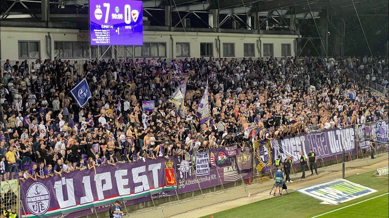 Újpest Dominates Diósgyőr with 7-0 Victory! ⚽️ | Match Highlights 2024.05.04
