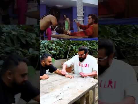 Lord Bobby Deol recreates the iconic scene from his movie Soldier! #LordBobby #Soldier #PreityZinta