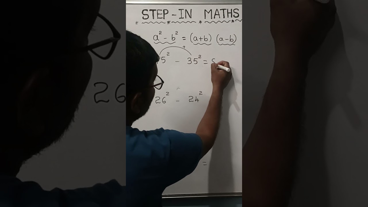 Understanding the Difference of Squares of Two Numbers