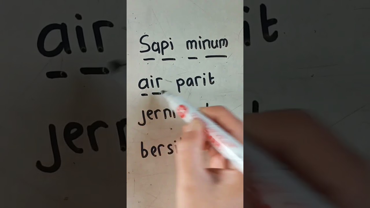 Latihan Membaca Kalimat 5 Huruf untuk Anak 🧒