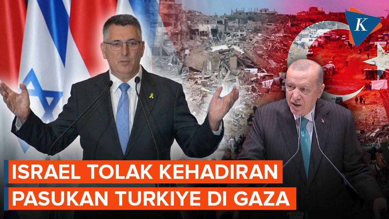 Turki Ditolak Israel untuk Bergabung dalam Pasukan Perdamaian di Jalur Gaza