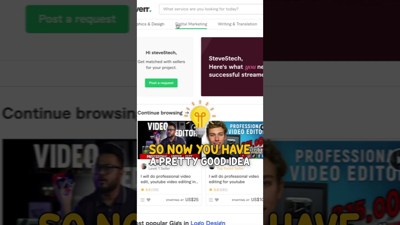 Top High-Demand Services on Fiverr 📈