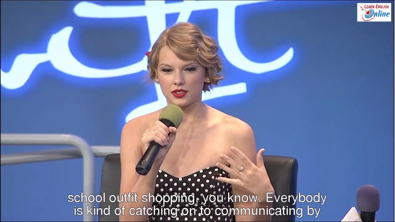 Boost Your English Skills with Taylor Swift's Talk Show 🎤 | Subtitles Included