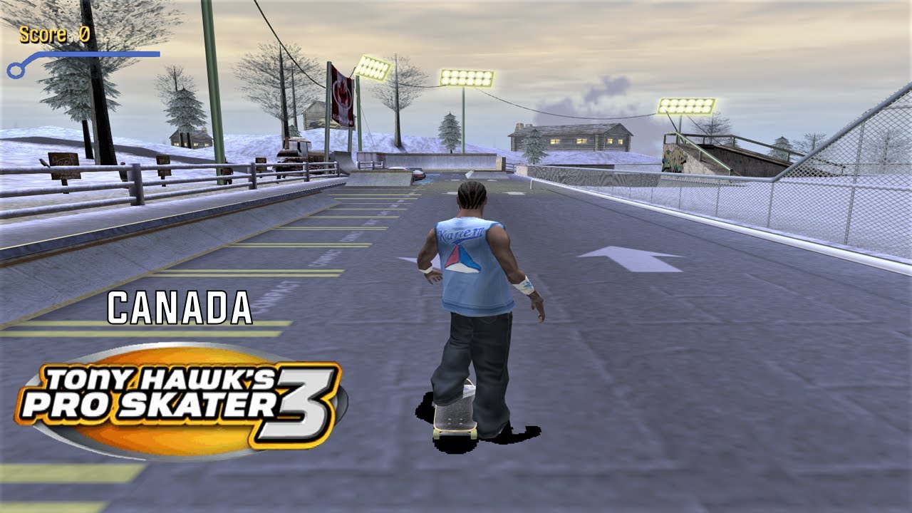 Tony Hawk's Pro Skater 3 PS2 Canada 100% Goals & Stats
