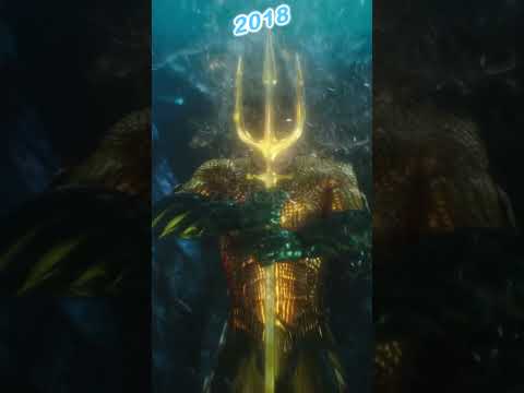 Evolution of Aquaman (2016 - 2023) #shorts #aquaman #evolution