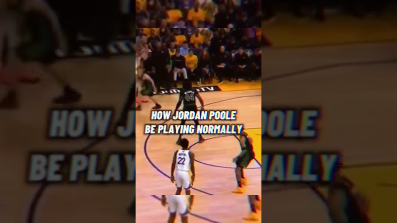 Jordan Poole's Reaction to a Baddie 😄