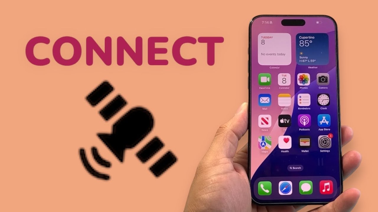 Connect iPhone to Satellite for Messages & Help