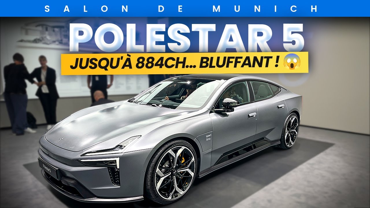 Polestar 5 (2025) Arrive en France 🚗