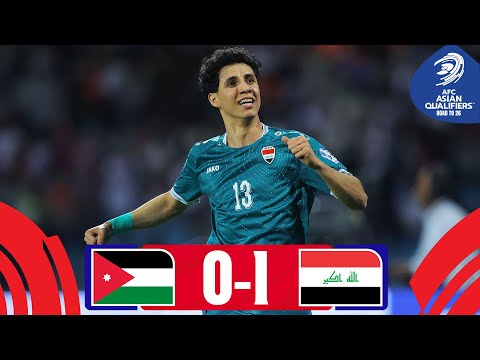 Iraq gear up for Round 4 with a statement win! | Jordan - Iraq | Highlights #AsianQualifiers - RT 26
