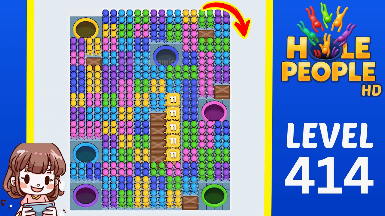 Hole People Level 414 Solution Guide