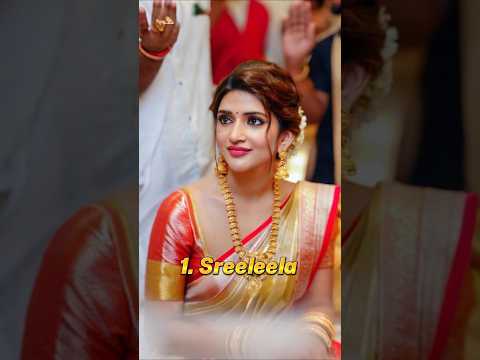 Top 10 Most Beautiful 😍 South Indian Actress In Saree #shorts #actressinsaree