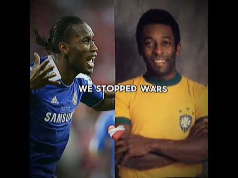 Pelé and Drogba🇧🇷🇨🇮💀 #football #edit #zidane #zidanepsg #drogba #pele #messi #ronaldo #trending #fyp