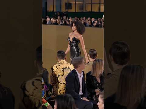 Imaan hammam the Egyptian Supermodel #shorts #imaanhammam #supermodel #versace