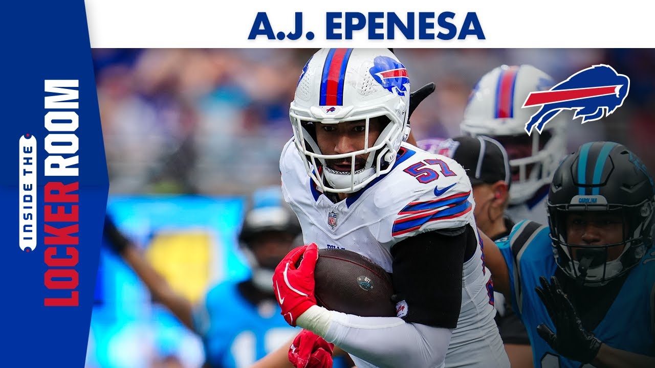A.J. Epenesa on Buffalo Bills' Versatility After Dominant Win 🏈
