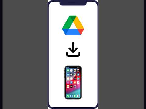 How to save google drive photos to iphone #ios #tricks #cloudstorage